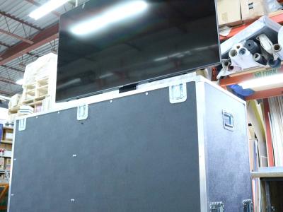 80" TV Case with Mounting Lift